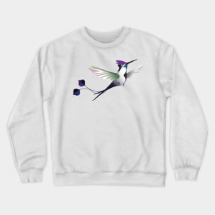 Humming bird Crewneck Sweatshirt